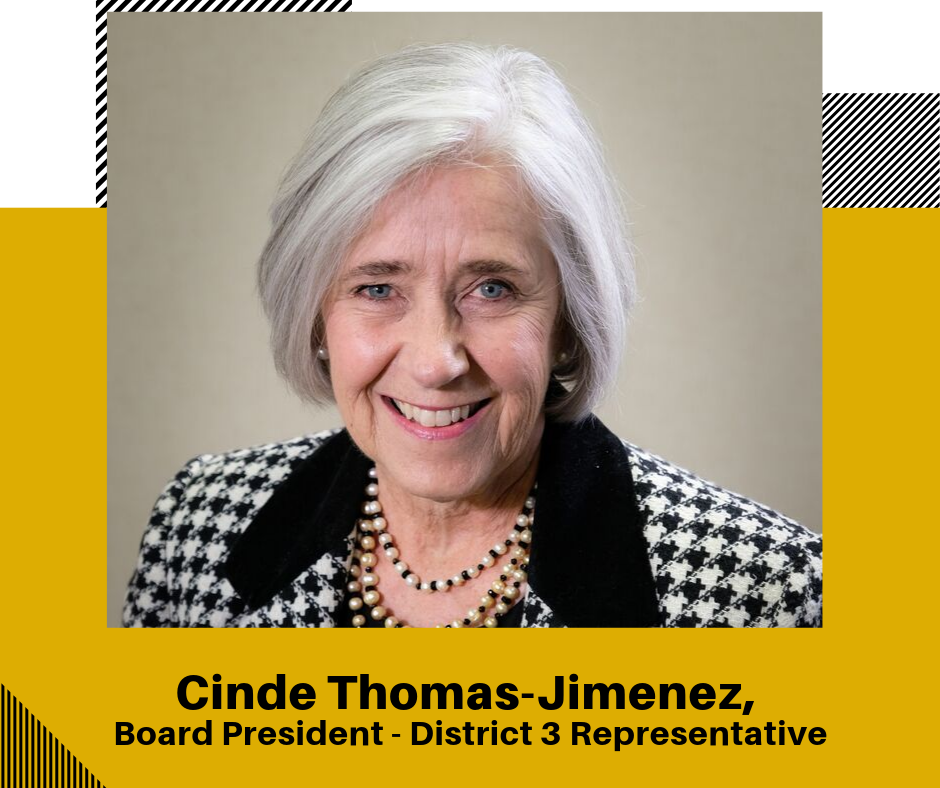 Board Spotlight Cinde Thomas Jimenez