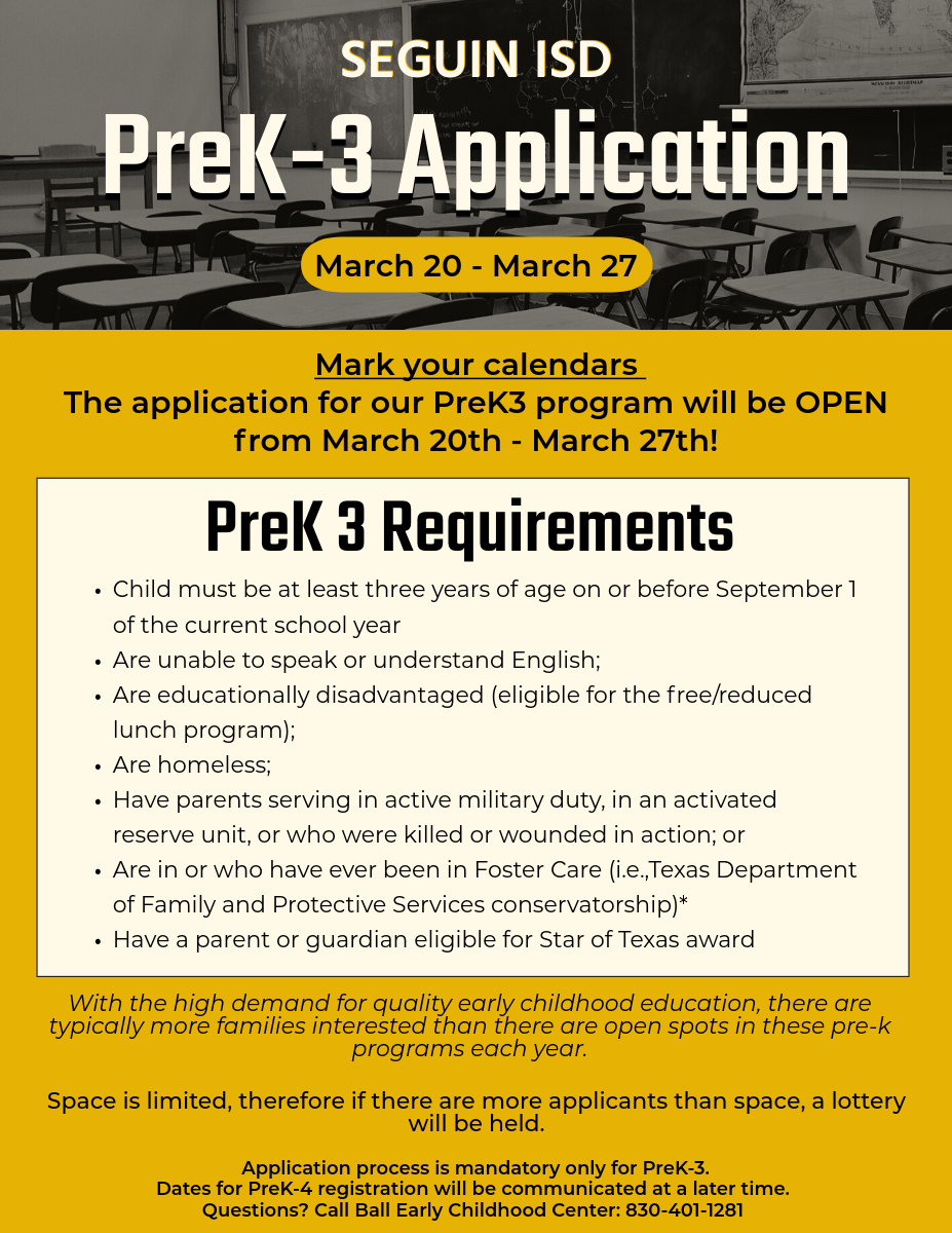 prek flyer english