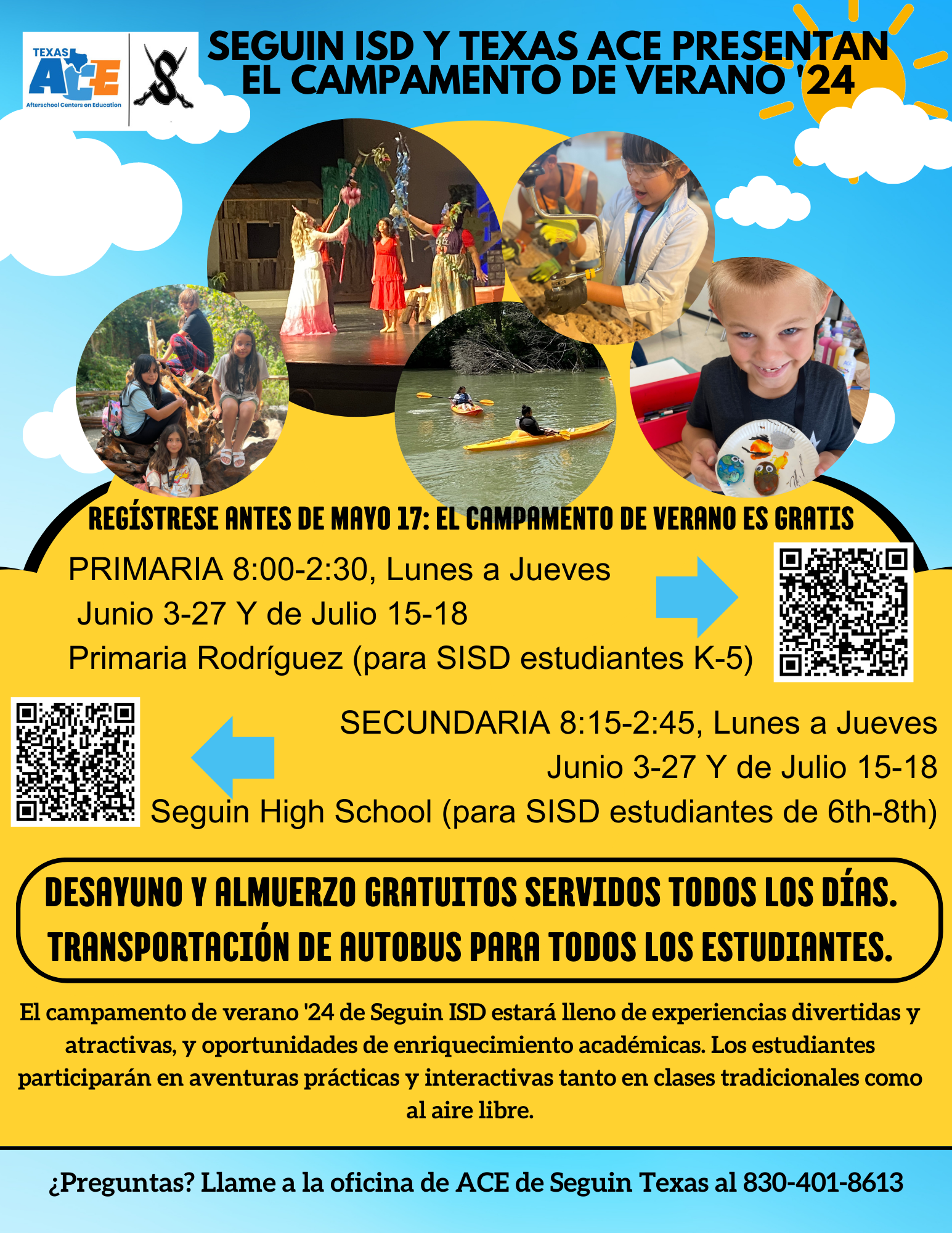 ACE Flyer Spanish