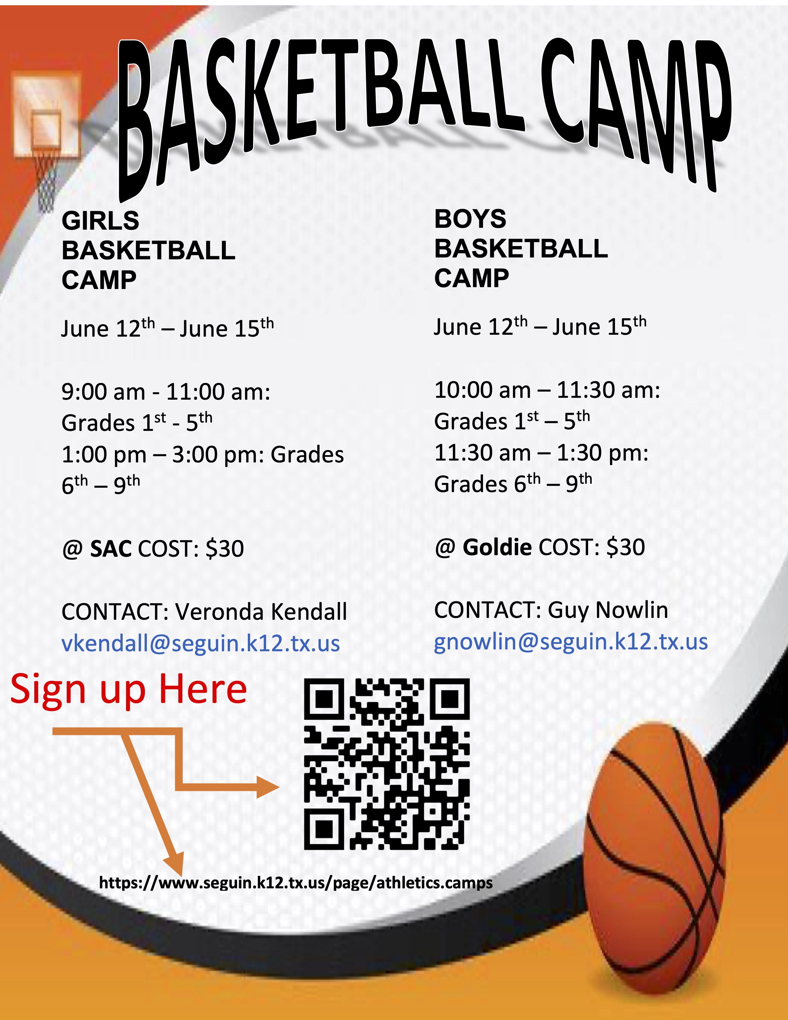basketball camp