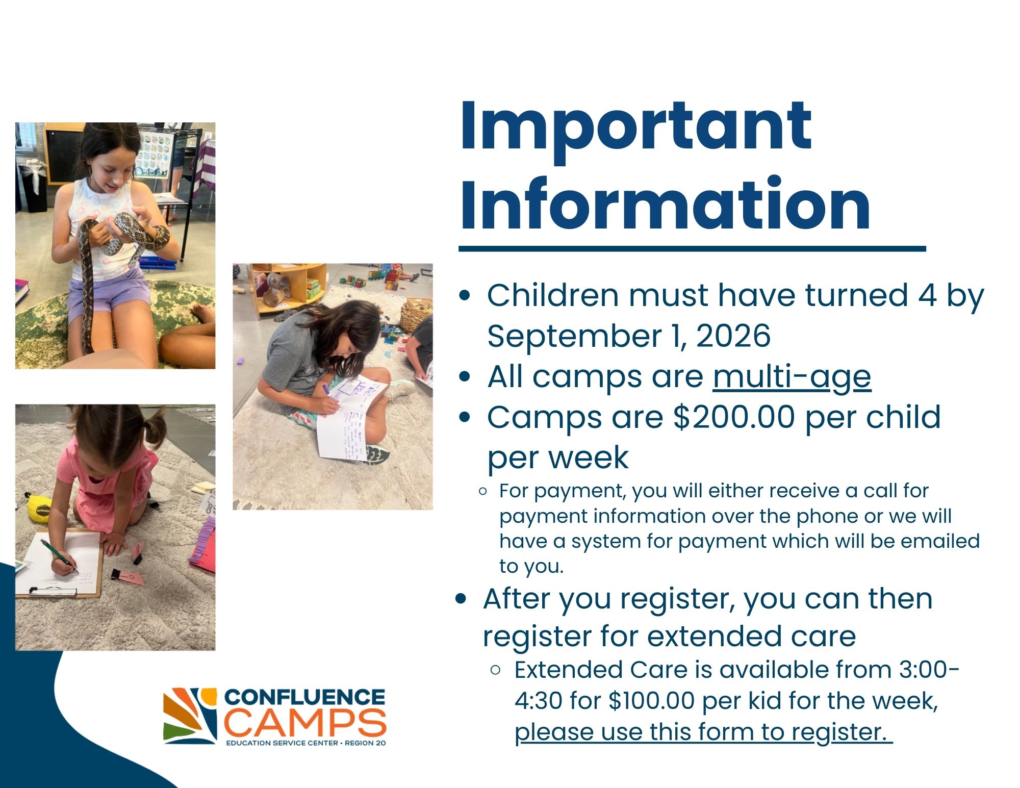 Confluence Camp Flyer 2